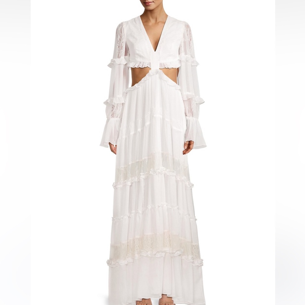 PatBo Lace Trim Maxi Dress - Picture 3 of 16